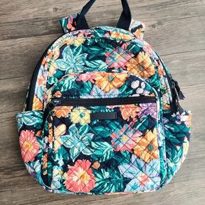 Vera Bradley Happy Blooms Mini Backpack